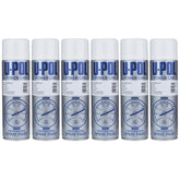 6X Upol Power Can Clearcoat Aerosol Spray 500ml Spray Paint